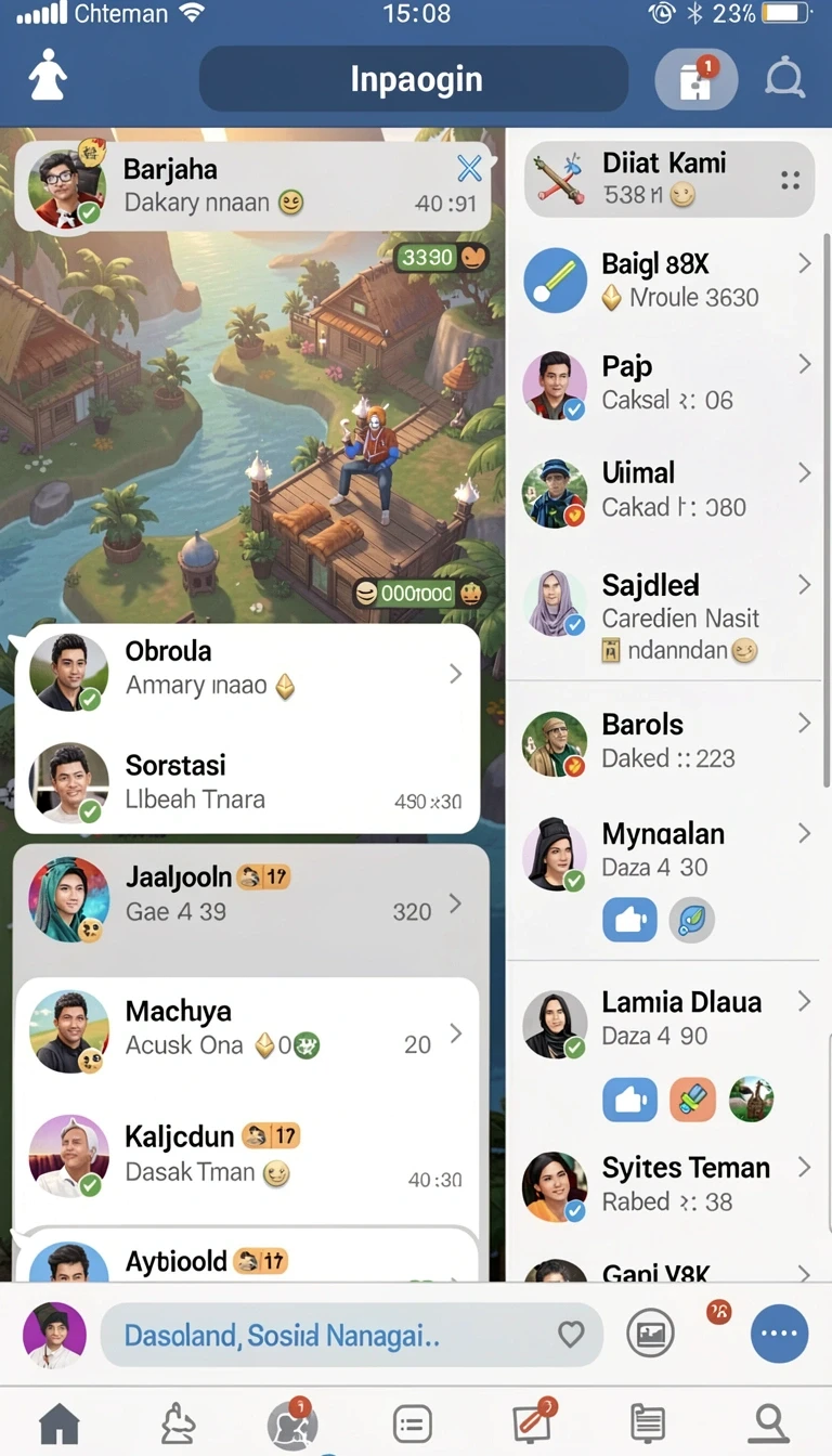 Tampilan utama aplikasi Review Aplikasi king403 yang intuitif dan efisien.
