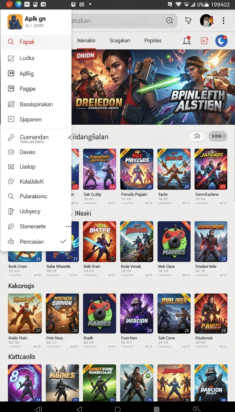Tampilan utama aplikasi Review Aplikasi juara288 yang intuitif dan efisien.