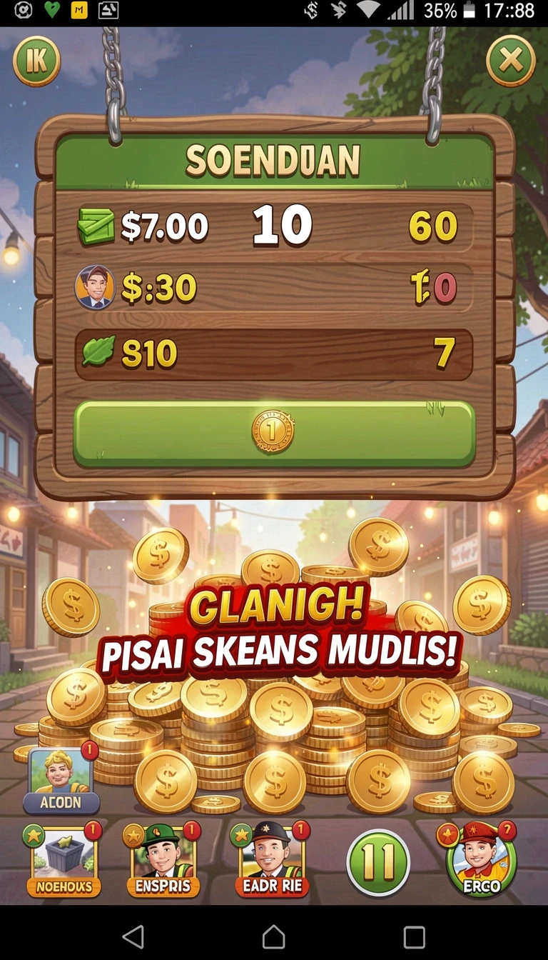 Tampilan utama aplikasi Review Aplikasi keren777 yang intuitif dan efisien.