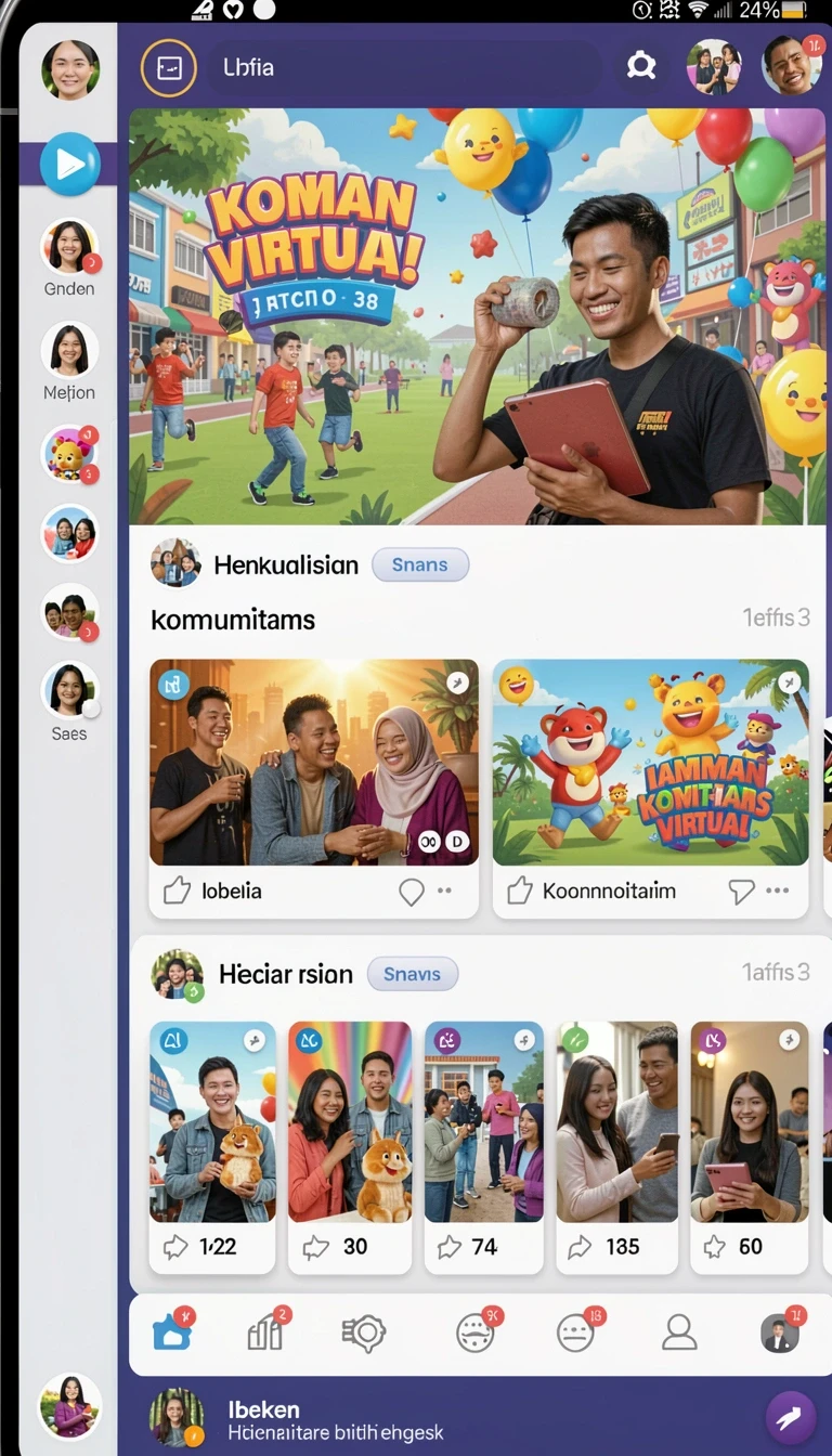 Tampilan utama aplikasi Review Aplikasi 34r yang intuitif dan efisien.