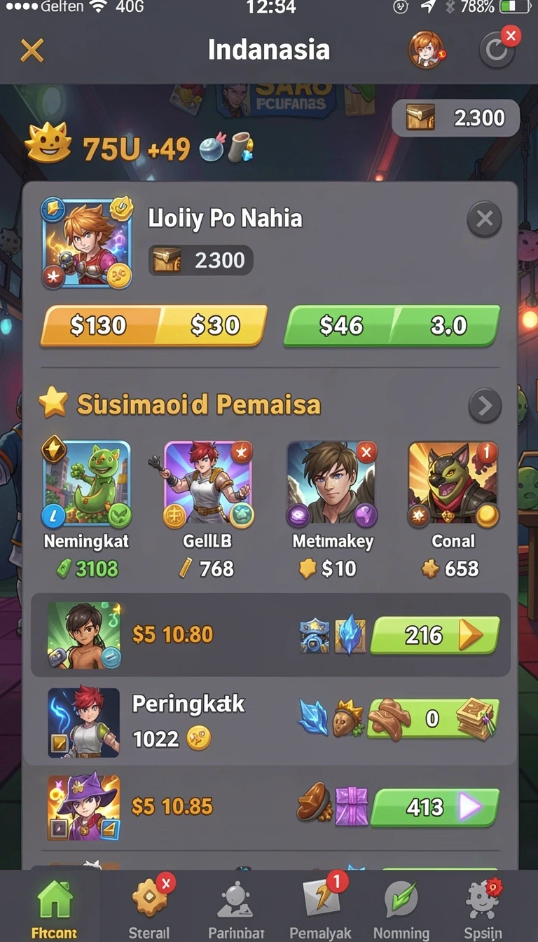 Tampilan utama aplikasi Review Aplikasi permata4d Versi Terbaru yang intuitif dan efisien.