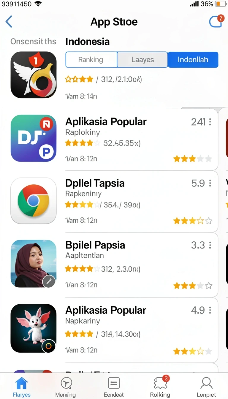 Tampilan utama aplikasi Review Aplikasi dewi11 yang intuitif dan efisien.