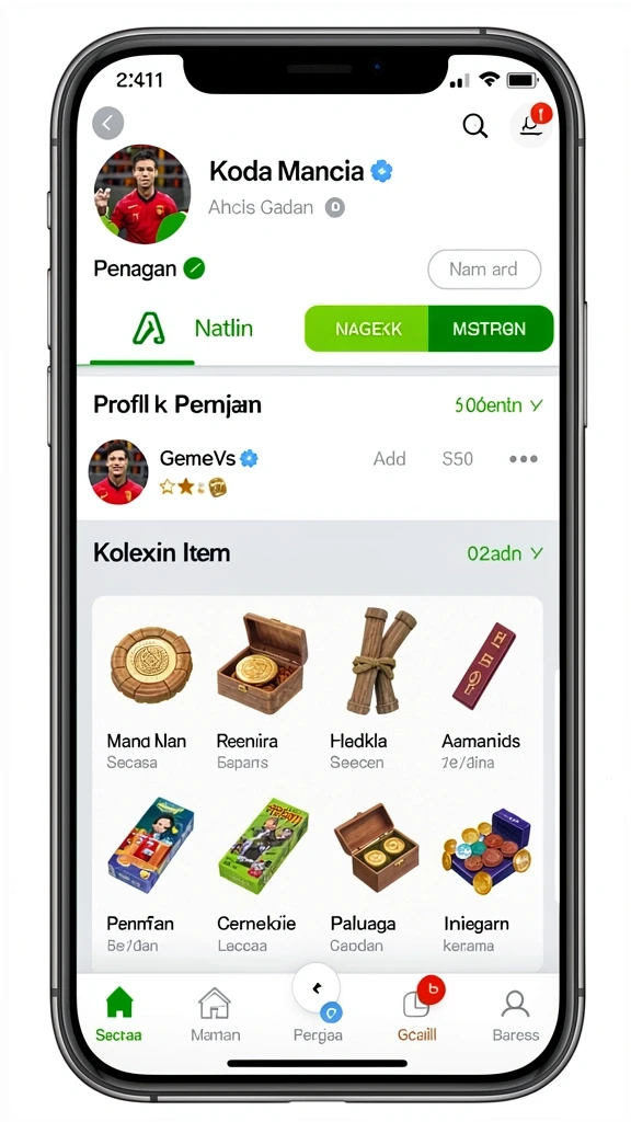 Tampilan utama aplikasi Review Aplikasi kentangbet yang intuitif dan efisien.
